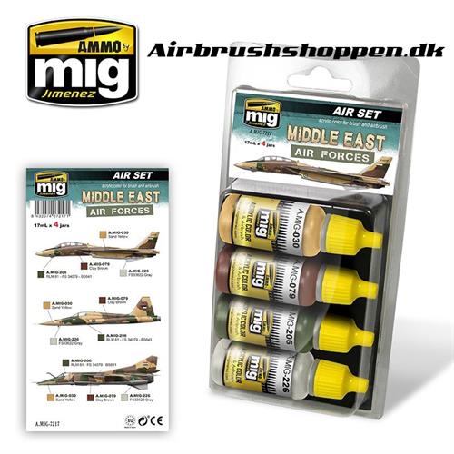 A.MIG 7217 MIDDLE EAST AIR FORCES  4x17 ml